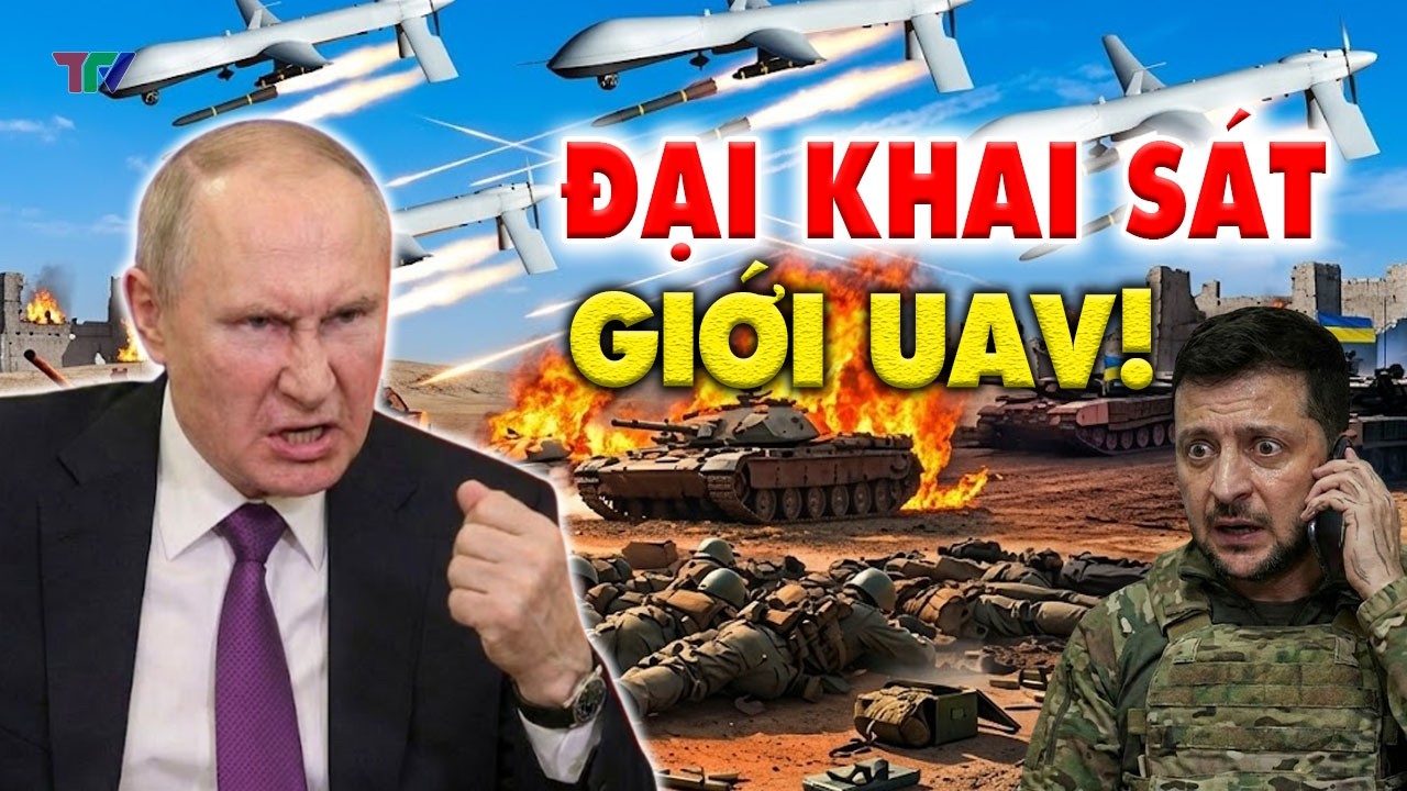 Cập Nhật Nga-Ukraine 8/4 : Bầu trời lửa - UAV Ukraine dồn dập bị Nga ph&aacute; hủy quy m&ocirc; chưa từng thấy.