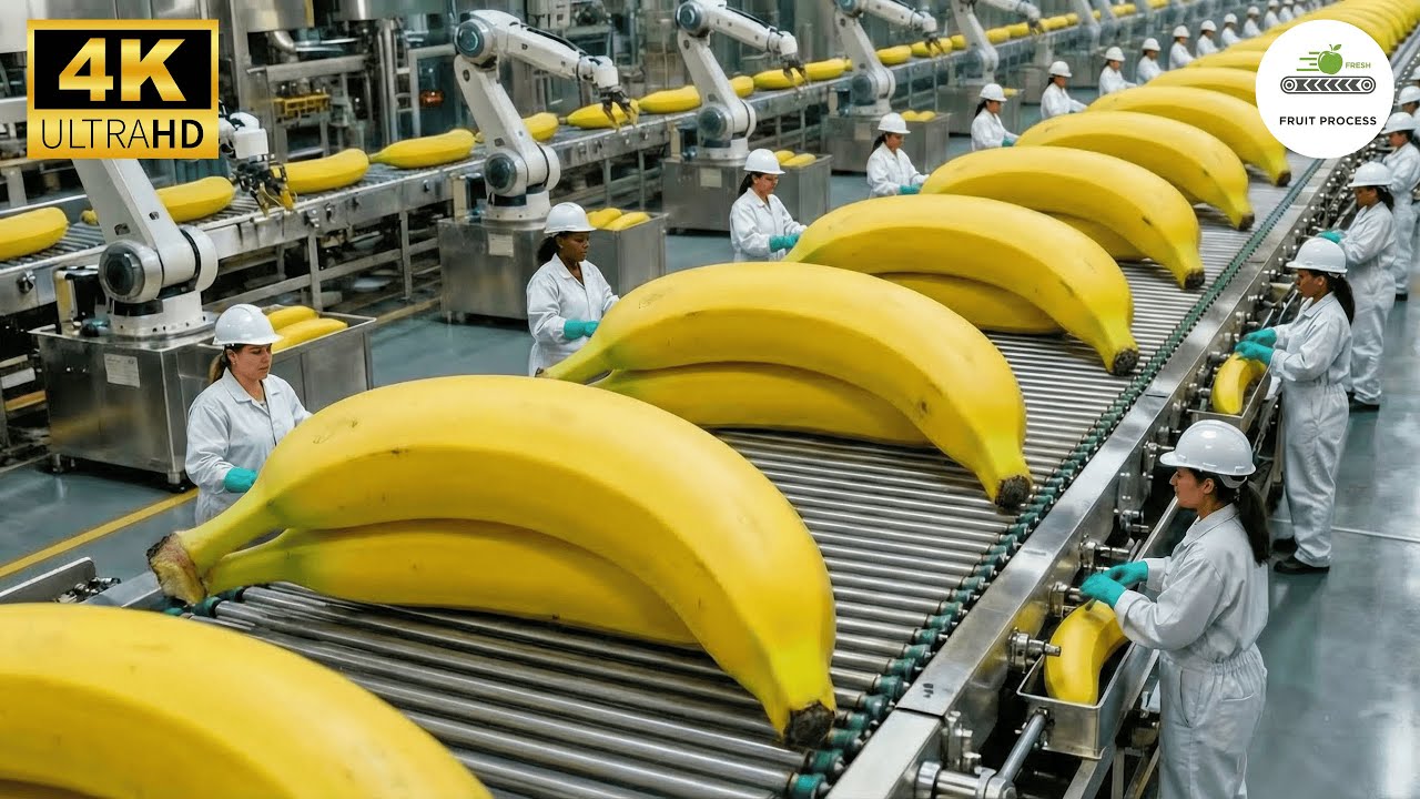 Inside the 500,000 LB Banana Plant The SATISFYING Rising of Modern Industrial Loaf Production