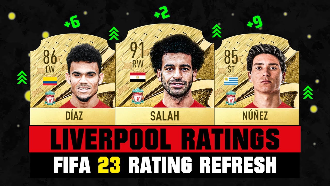 FIFA 23 | LIVERPOOL PLAYER RATINGS IN FIFA 23! 😱🔥 ft. Salah, Diaz, Van Dijk...