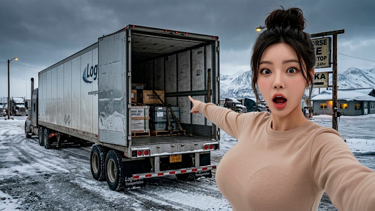 Truck Cold Start at –42°C | Kenworth W900 Arctic Morning | Dalton Highway ASMR