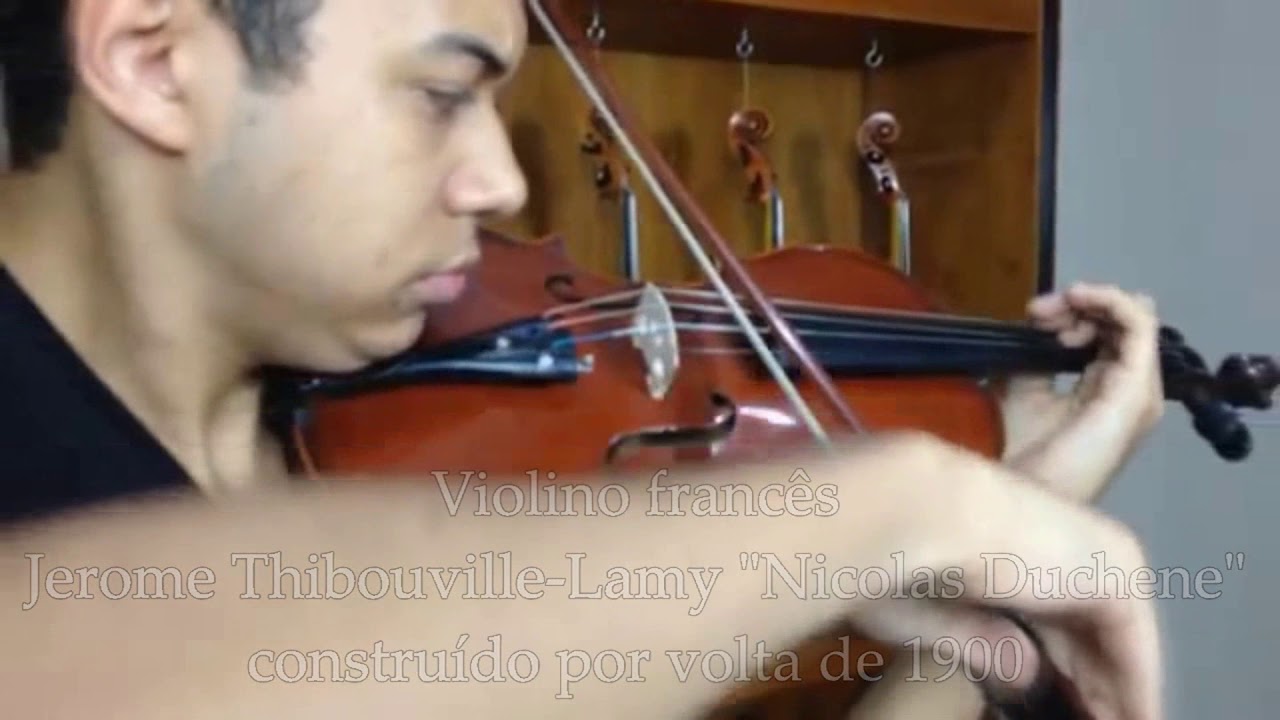 Violino franc&ecirc;s Jerome Thibouville-Lamy Nicolas Duchene