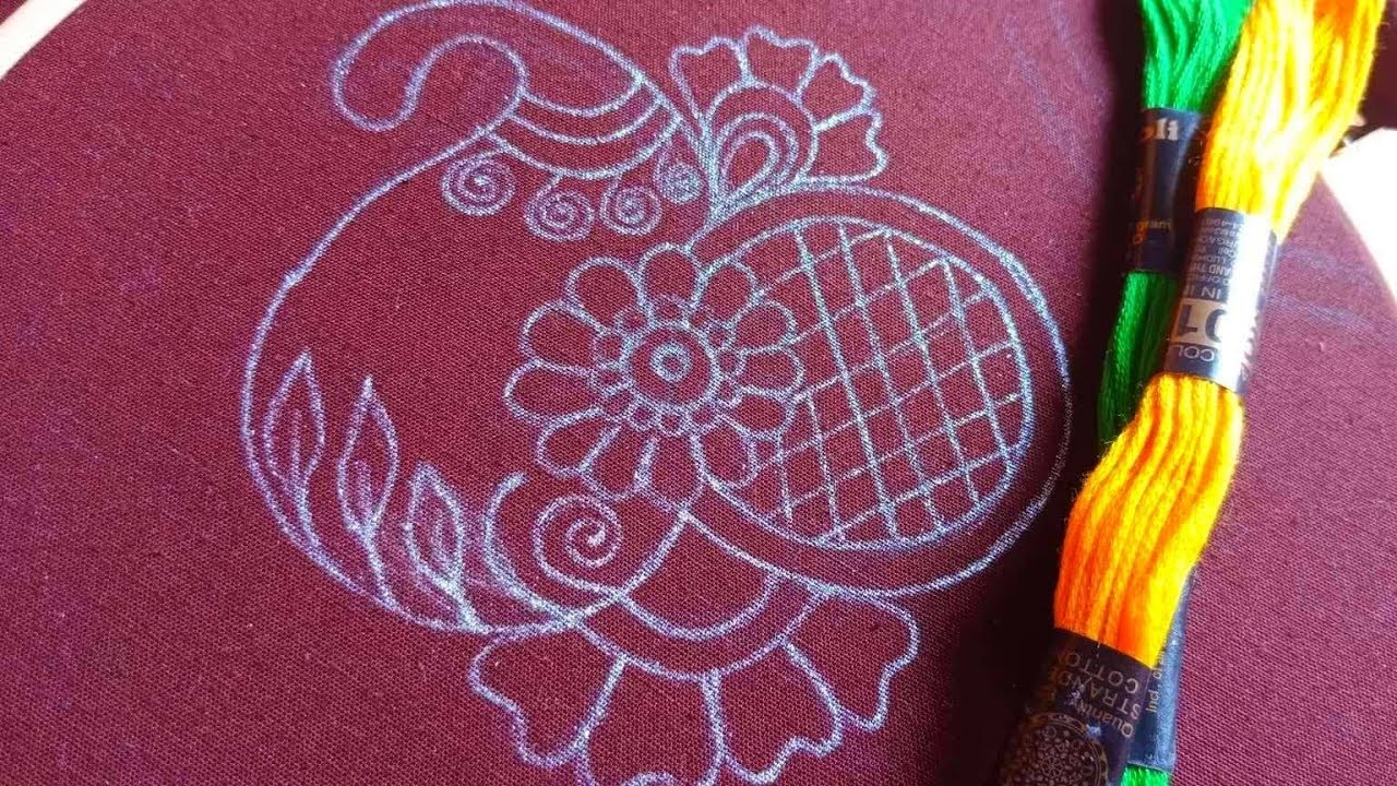 Hand Embroidery New All over Design for Dresses-26, কিভাবে সুন্দর নকশায় জামায় সহজভাবে সেলাই করবেন