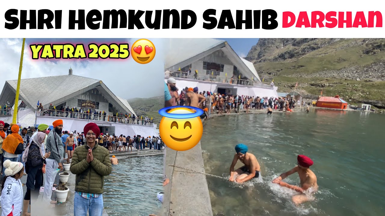 SHRI HEMKUND SAHIB DARSHAN😍 GOBIND DHAM TO SHRI HEMKUND SAHIB /  Hemund Sahib Yatra 2025