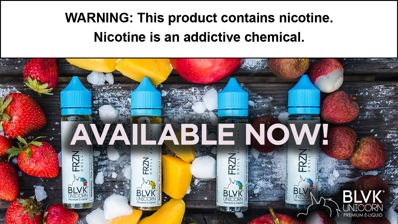 BLVK | Guess What the New FRZN Blend Is!