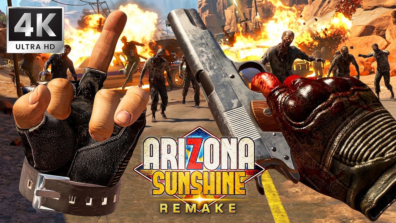 Щупаем зомби ➤ ARIZONA SUNSHINE REMAKE ➤ 4K/60fps ➤ Прохождение 2