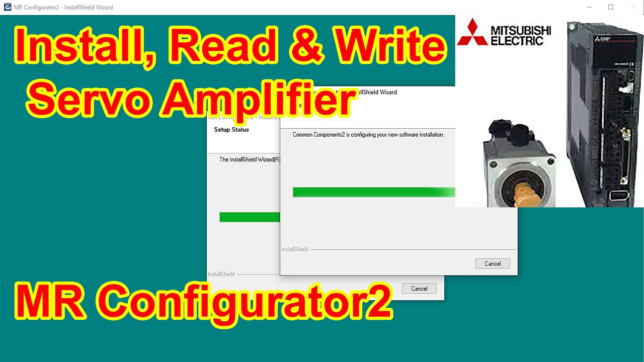 MR Configurator2: How to Install, Read & Write parameters MR-J4 Servo Amplifier - P14 | MELSERVO-J4