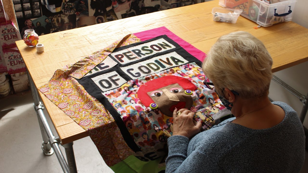 Social Justice: Coventry Moves banner-making