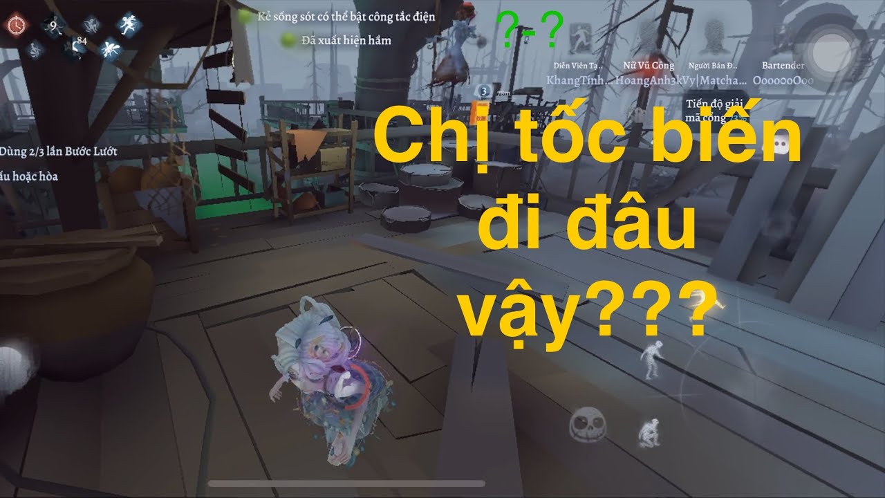 Nữ Vũ Công Né Chiêu Chị Queen Bee Như Né Red Flag ft.Ann | Identity V