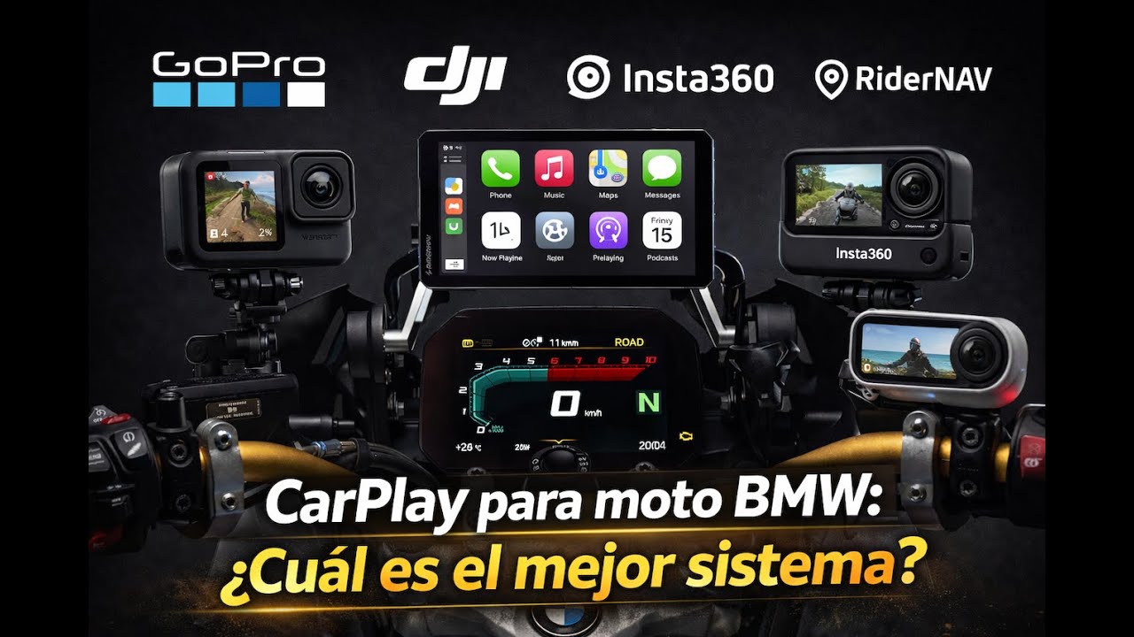 CarPlay para moto BMW: ¿Cuál es el mejor sistema?