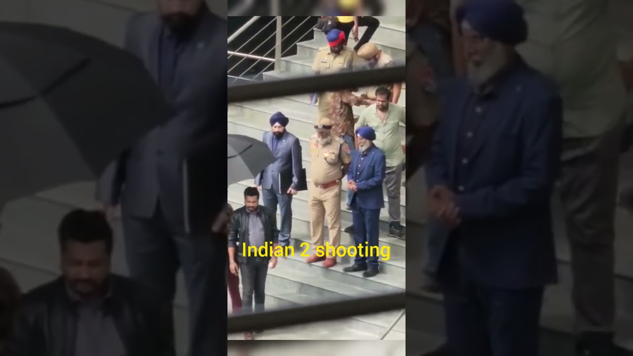 Indian 2 shooting🎬🎥📽️ #kamalhasan #babisimha #shooting