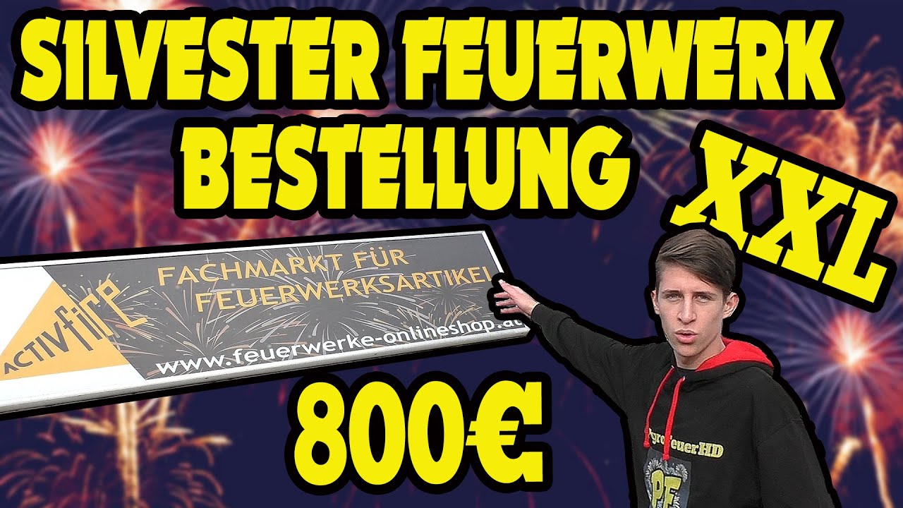 ACTIVFIRE 800&euro; FEUERWERK BESTELLUNG 2020/21