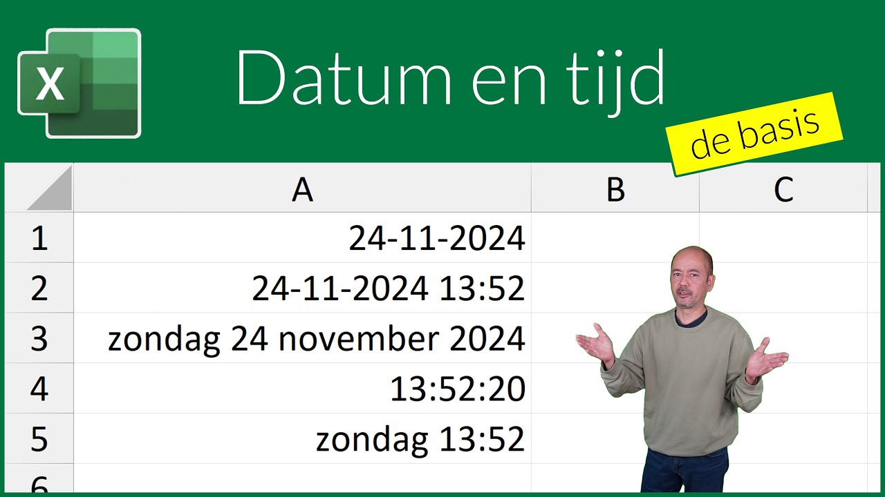 Datum en tijd: de basis