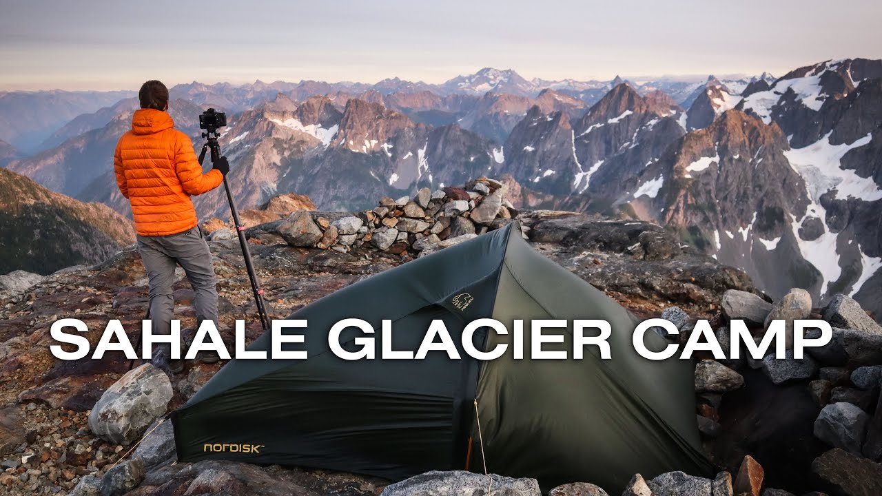 Spending a Night on the Mountain | Sahale Glacier Camp Landscape Photography