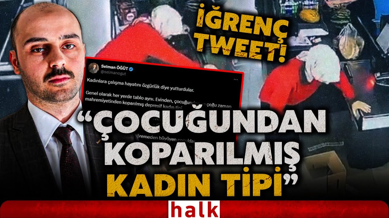İĞRENÇ  TWEET! İktidara yakın isimden zor şartlarda çalışan kasiyer hakkında skandal paylaşım!