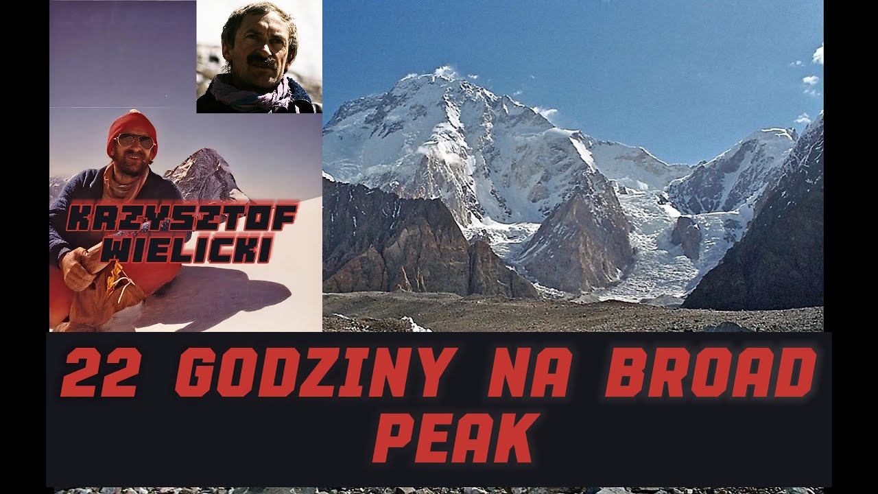 22 godziny na Broad Peak – Niewiarygodny wyczyn Krzysztofa Wielickiego