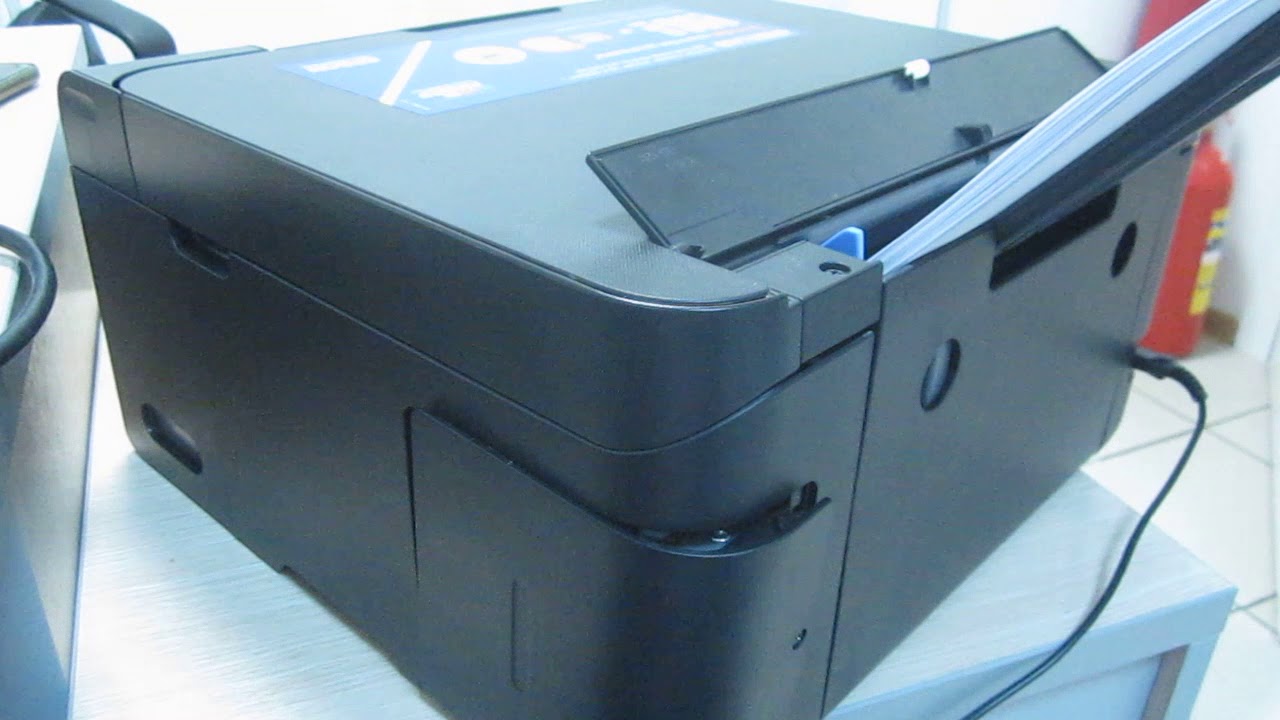 Извлечение памперса в принтере Epson L4160