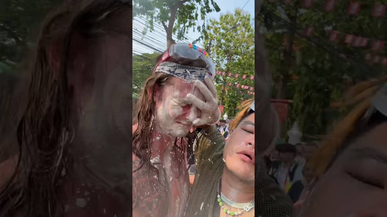 ASSAULTED at Songkran Bangkok 2024 ￼