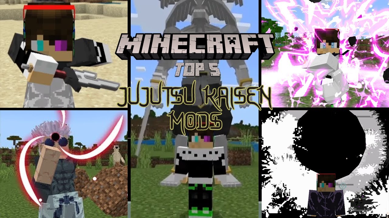 TOP 5 BEST Jujutsu Kaisen Mods/Addons for Minecraft!