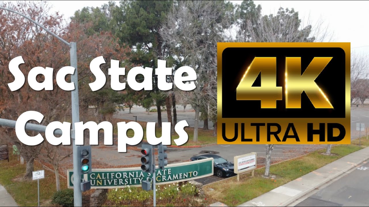 California State University Sacramento | CSUS | 4K Campus Drone Tour