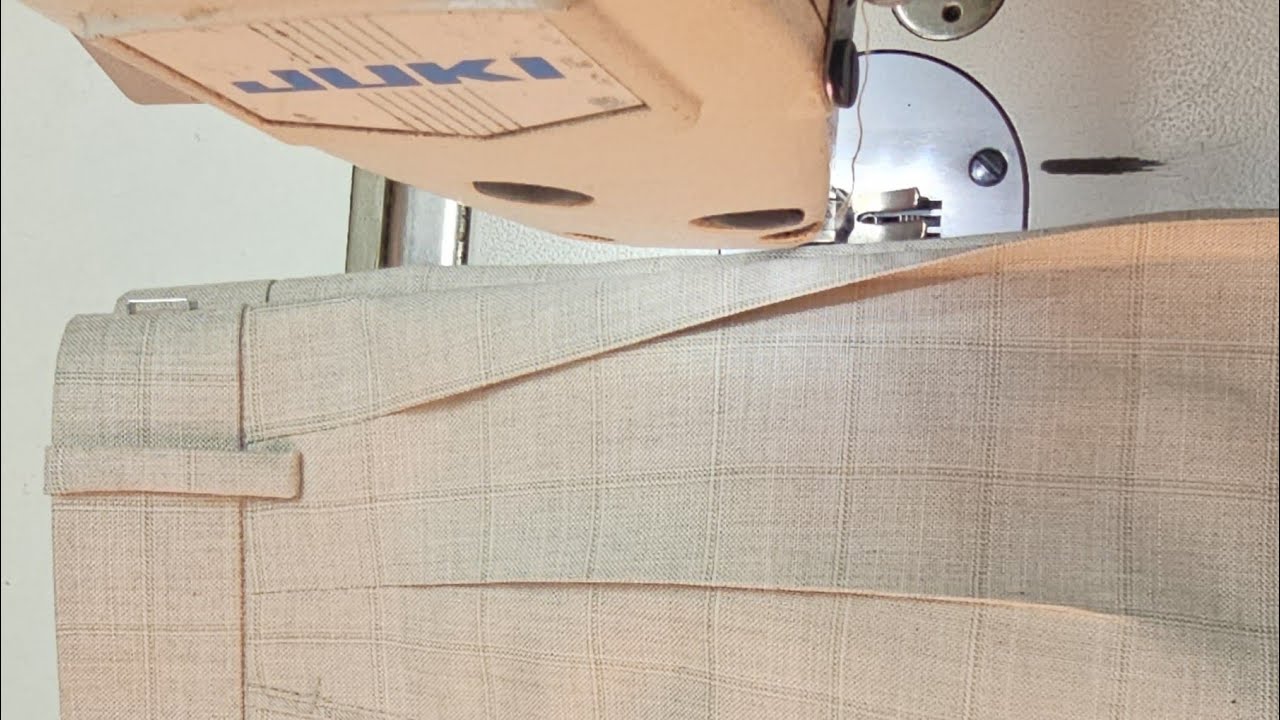 How to stitch Double Pleat Pant part 1