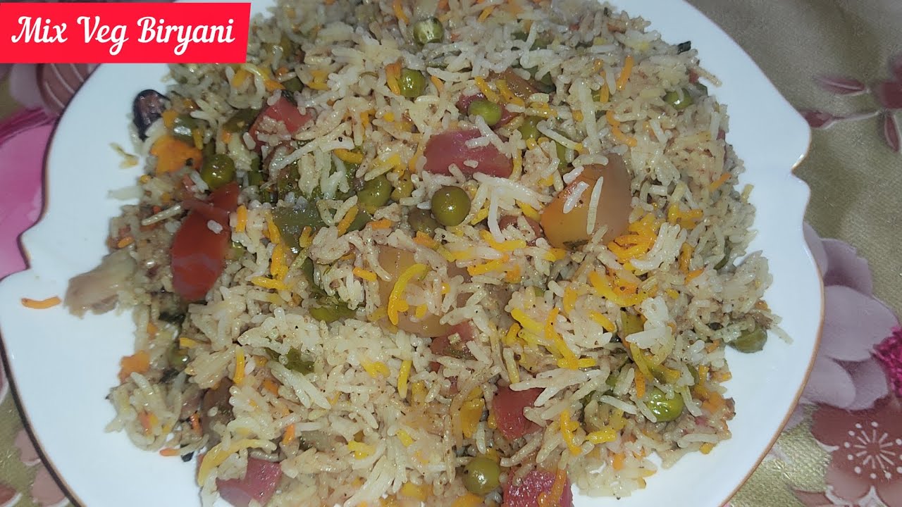 Mix Veg Biryani Recipe | Veg Biryani Recipe |
