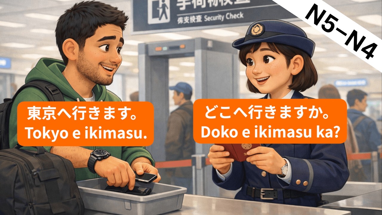 5 Simple Japanese Conversations for Beginners | Everyday Situations (N5–N4)