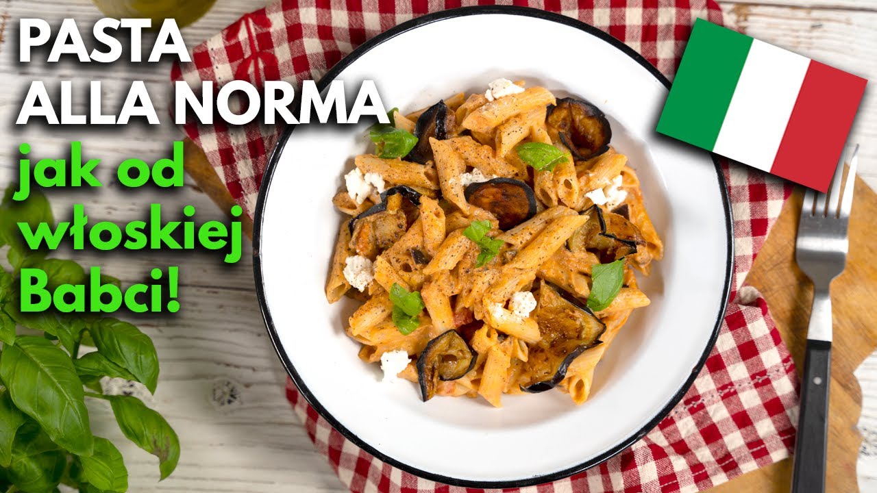 🇮🇹 Prosta PASTA ALLA NORMA - jak od włoskiej Babci! 🤌 | Pascal Brodnicki