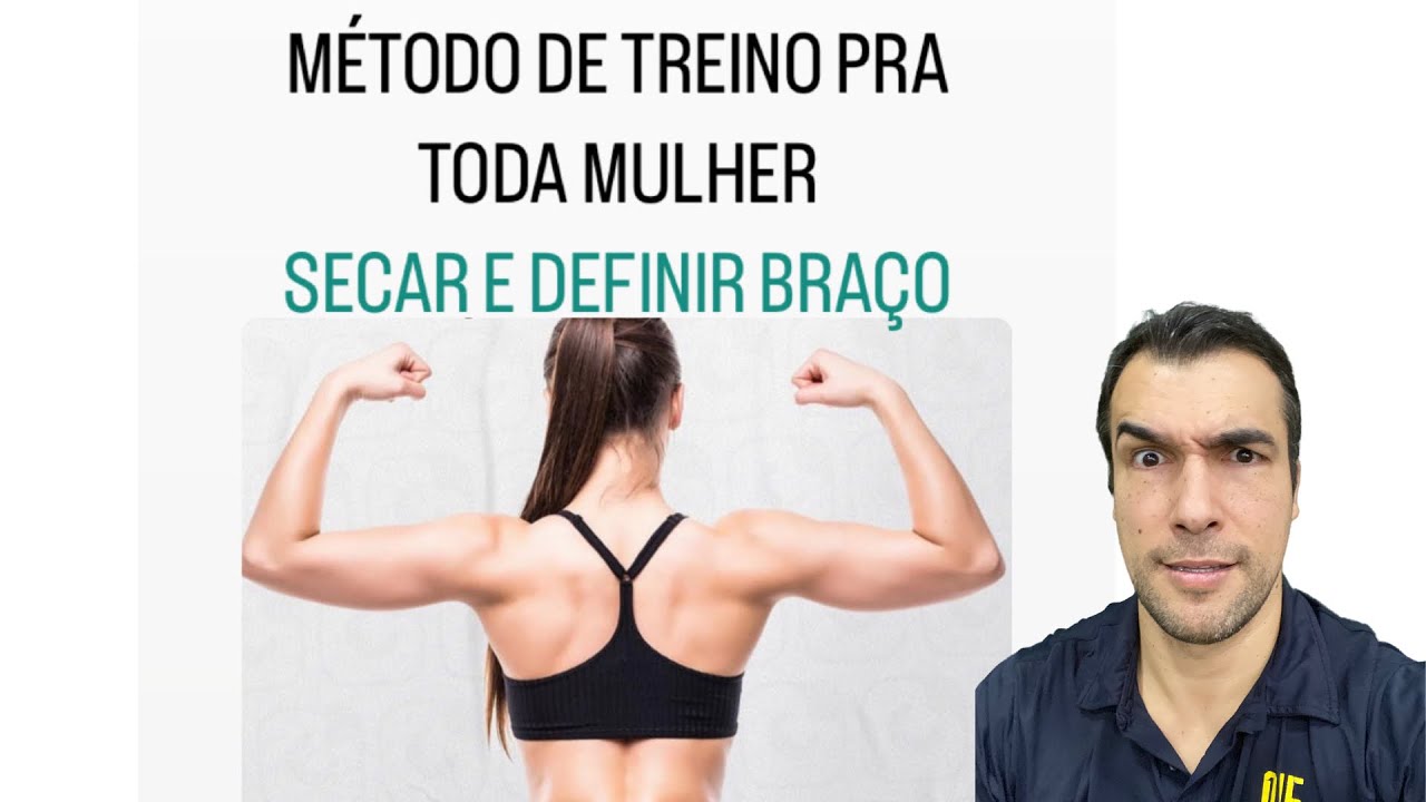 SEQUÊNCIA DE TREINO PRA TODA MULHER SECAR E DEFINIR O BRAÇO!