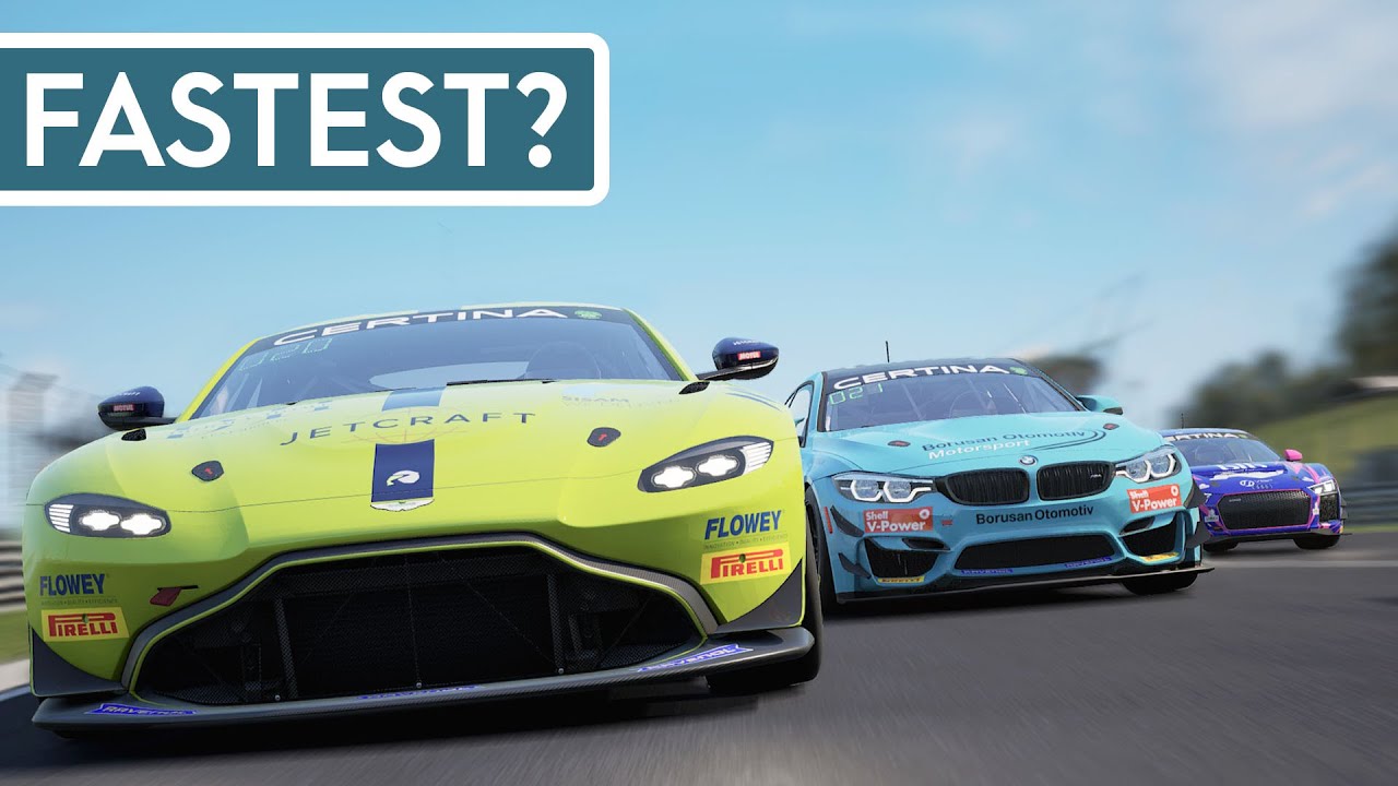 Which GT4 Is The Fastest? (At Hungaroring) - Assetto Corsa Competizione