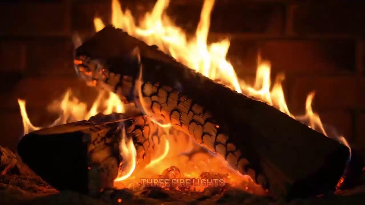 Cozy Fireplace 🔥 Smooth Jazz Piano & Chill Music for Relaxation and Sleep