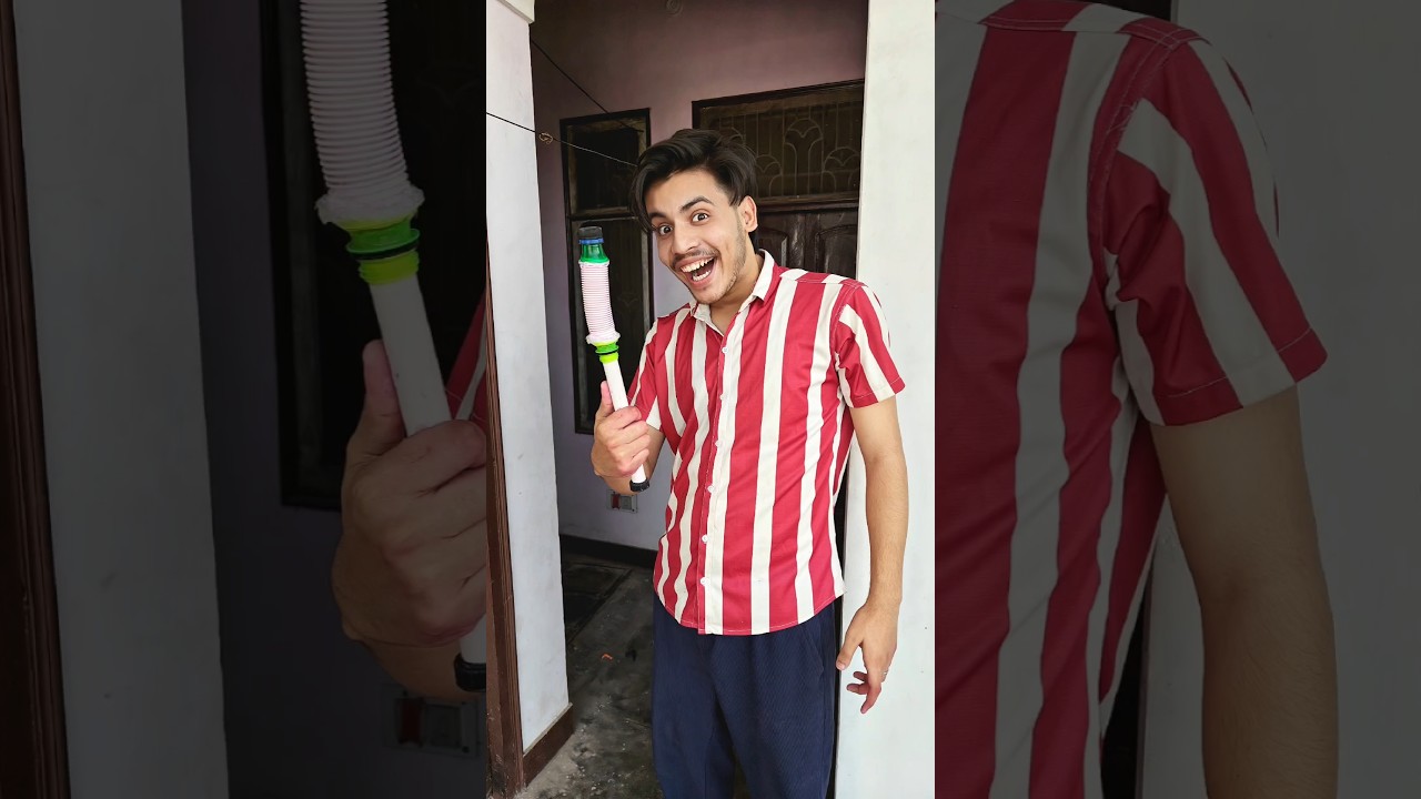 Homemade Mini Pichkari 🔫💀 #shorts #minivlog #ashortaday #vlog #tranding #cats #cat
