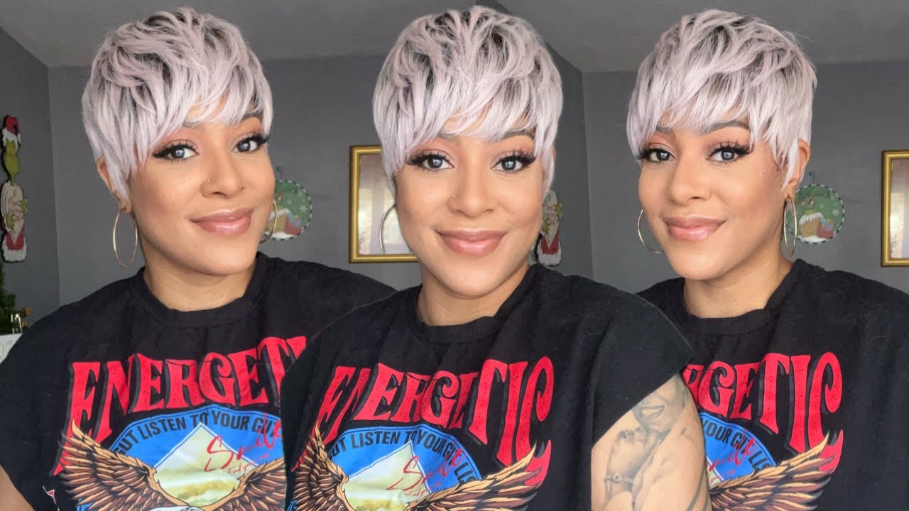 Fierce Look For Under $20 | Outré Nola Pixie Cut Wig | Blonde Bombshell | LeToya Luckett Inspired