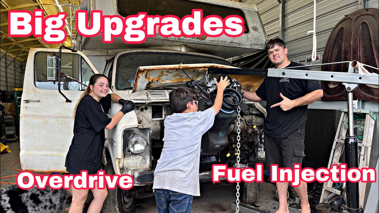 Will It Fit? Magnum Swapped 74 Dodge Minnie Winnie Motorhome!