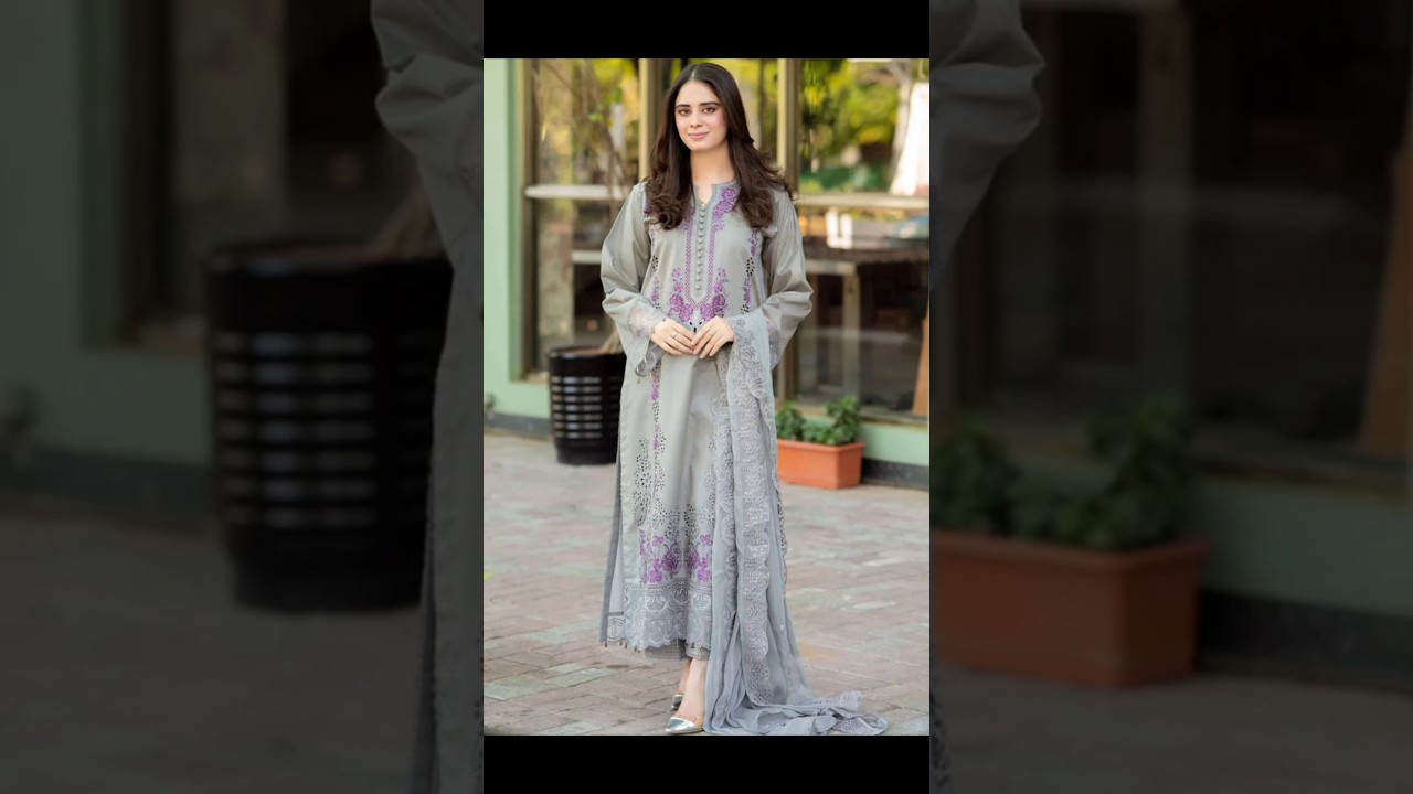 Embroidered Lawn Suit 3PC Khaadi Net #LawnSuit #NewArrival