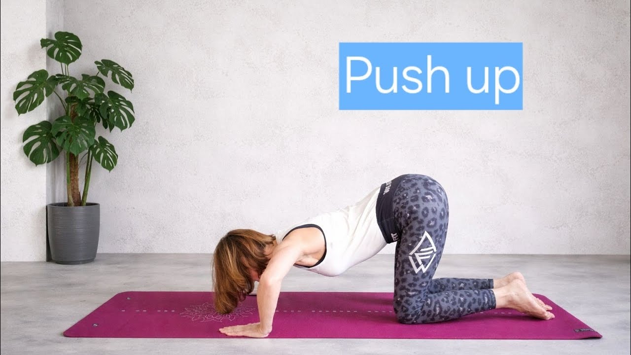 PUSH UP - ćwiczenia Pilates.