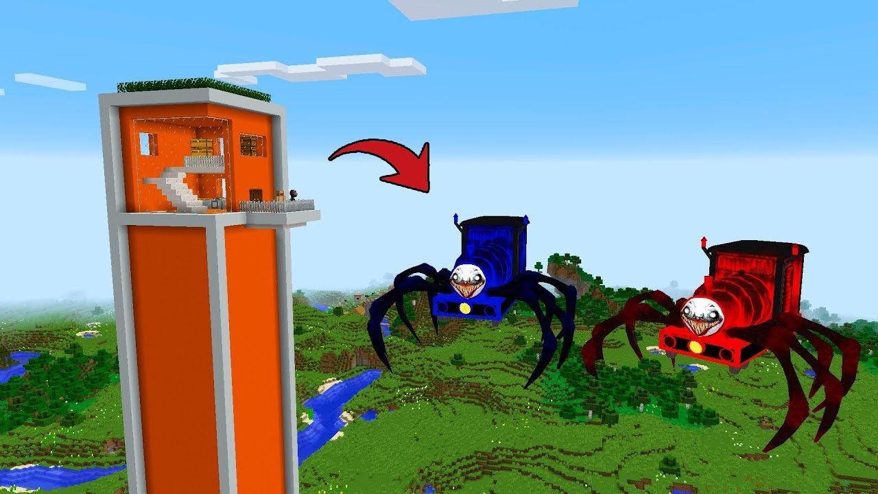 i Found Scariest CHOO-CHOO CHARLES 😱 in Minecraft | Minecraft Horror |