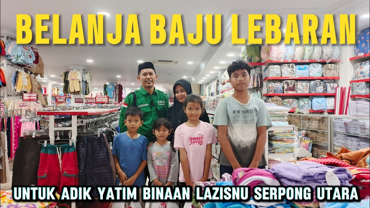 Satu Baju Sejuta Senyuman || Ramadhan Ceria, Yatim Bahagia || #lazisnu ##nahdatululama #fyp #Video