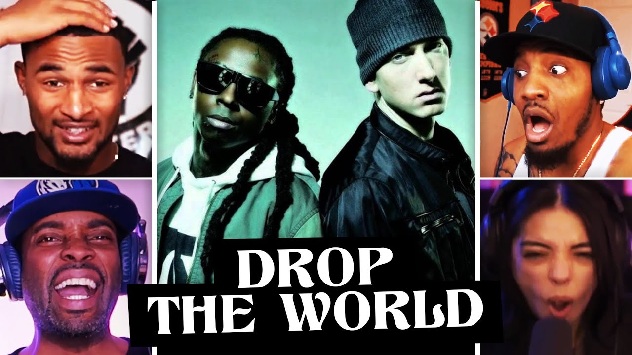 Eminem VS Lil Wayne!? This is INSANE!🔥 Drop The World | EPIC Reaction Mashup