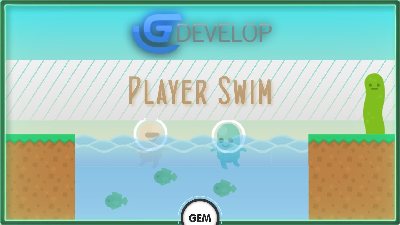 Плавание игрока | GDevelop 5