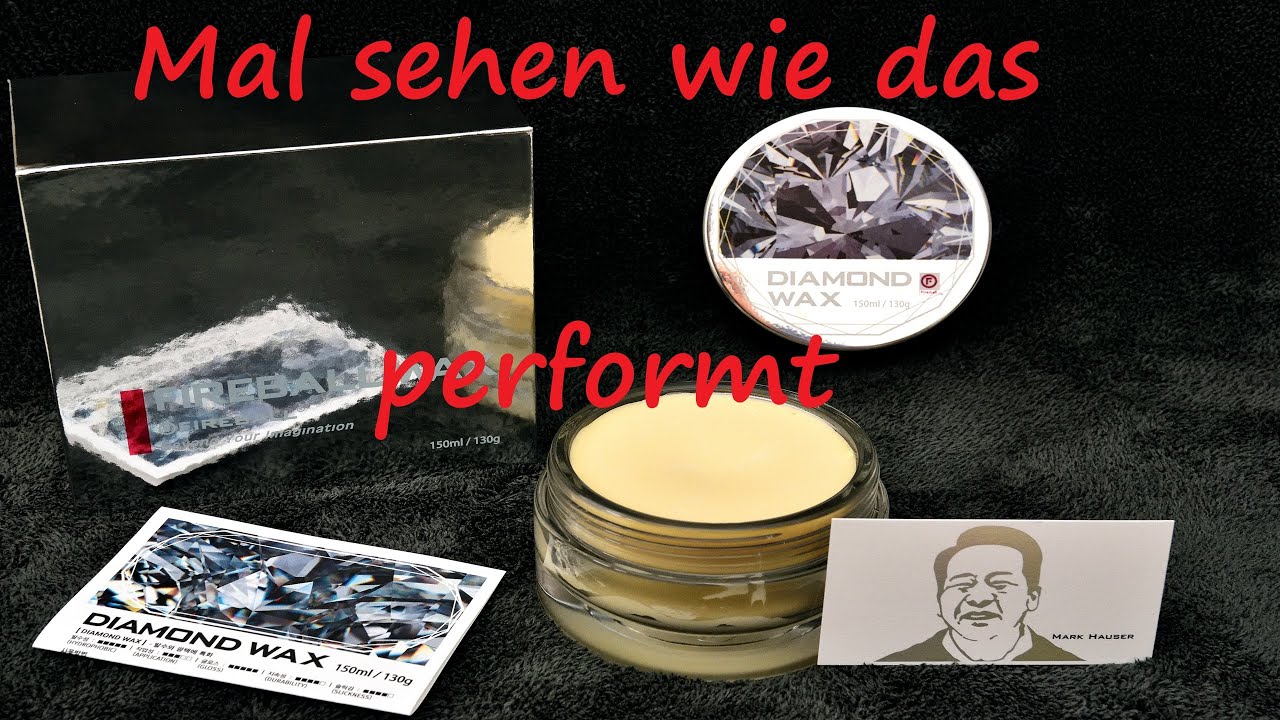 DIAMOND WAX von Fireball, VERARBEITUNG und ERGEBNIS 