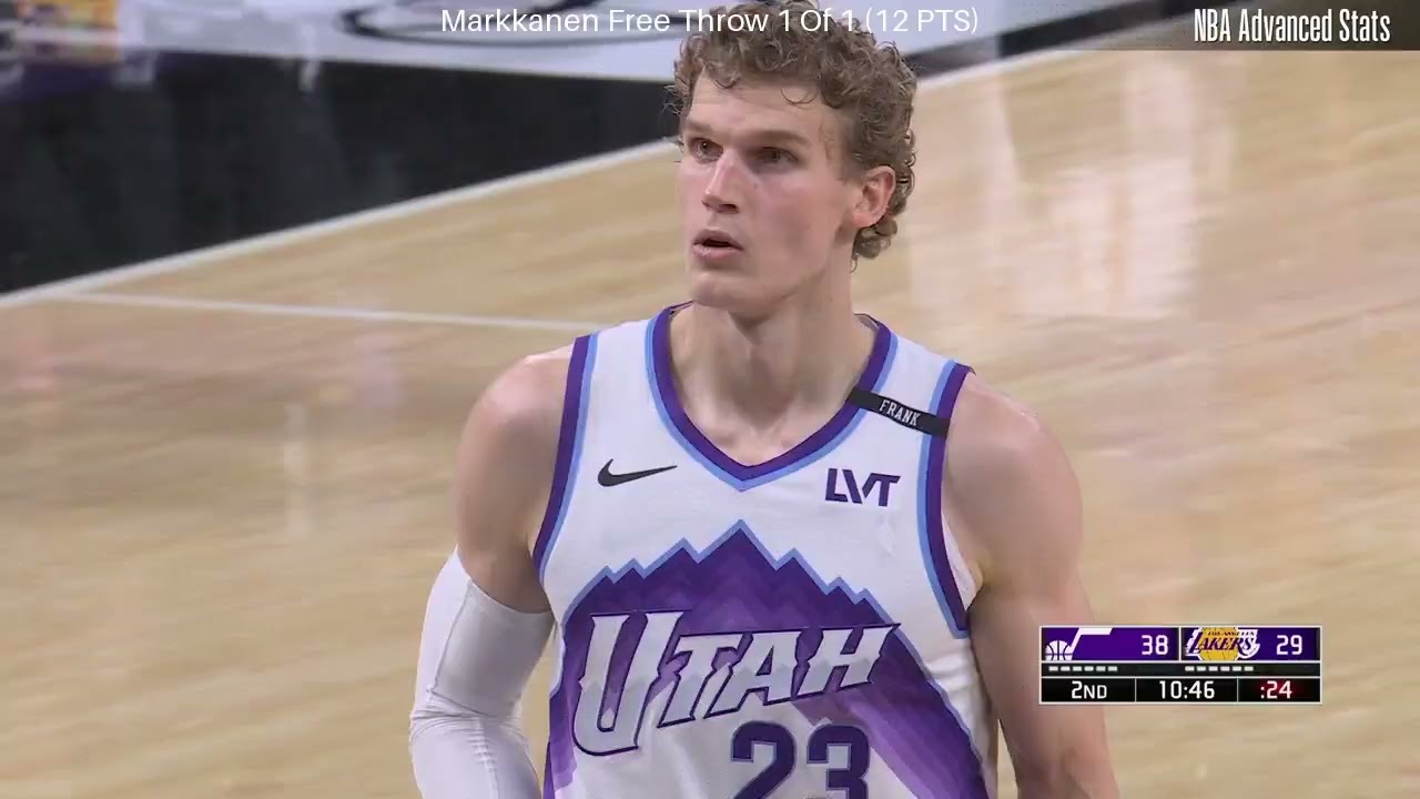 Lauri Markkanen Full Highlights Utah Jazz vs Los Angeles Lakers Nov 18, 2025