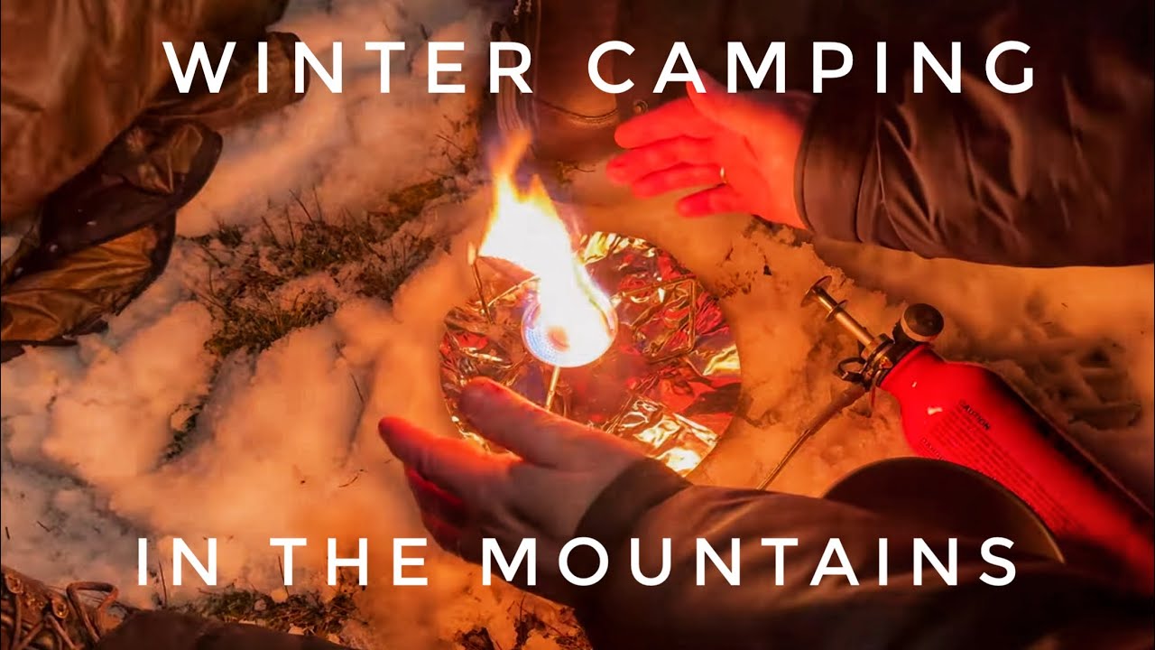 Mountain camping in the winter - Hilleberg Nallo 2 - Soto StormBreaker - Vesper 20