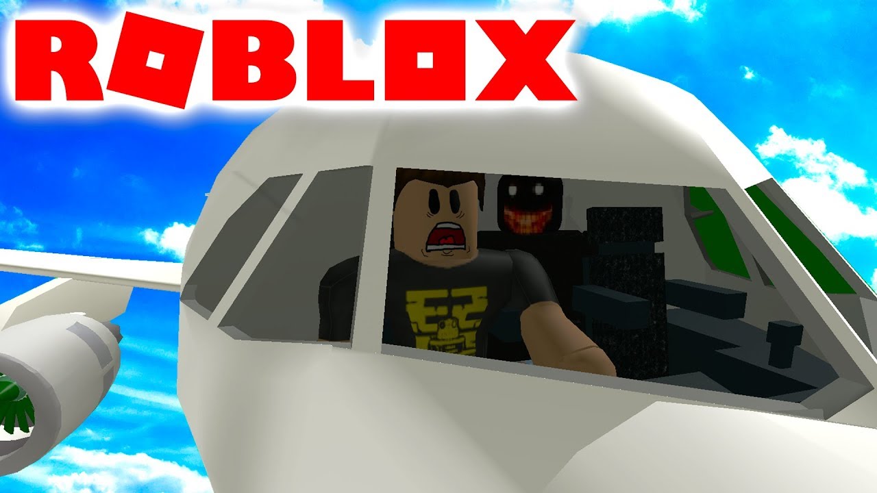 Et MONSTER På Flyet! - (CAMPING) Roblox Airplane Story Dansk med ComKean