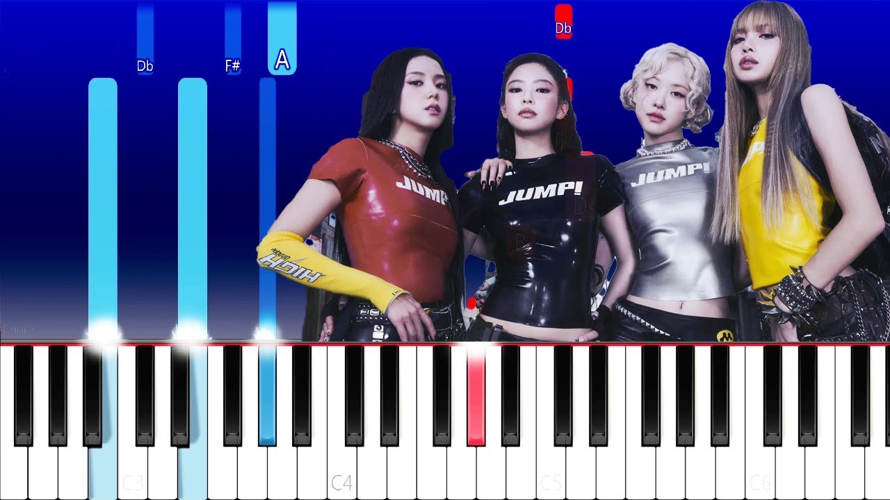 How to Play - BLACKPINK - JUMP (Piano Tutorial)