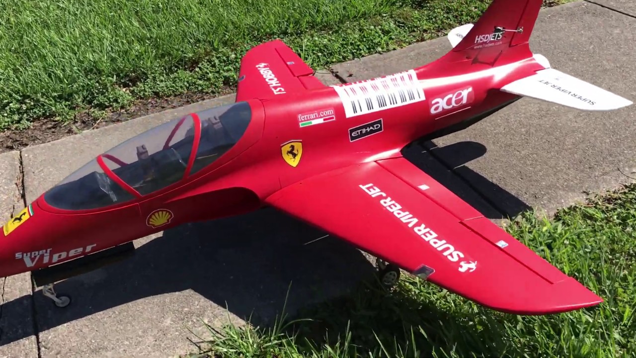 HSDJETS S-EDF 105mm Super Viper on 12s maiden.