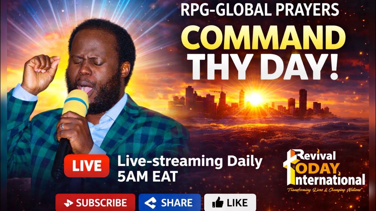 RPG - COMMAND THY DAY GLOBAL PRAYERS || 31TH JANUARY 2026