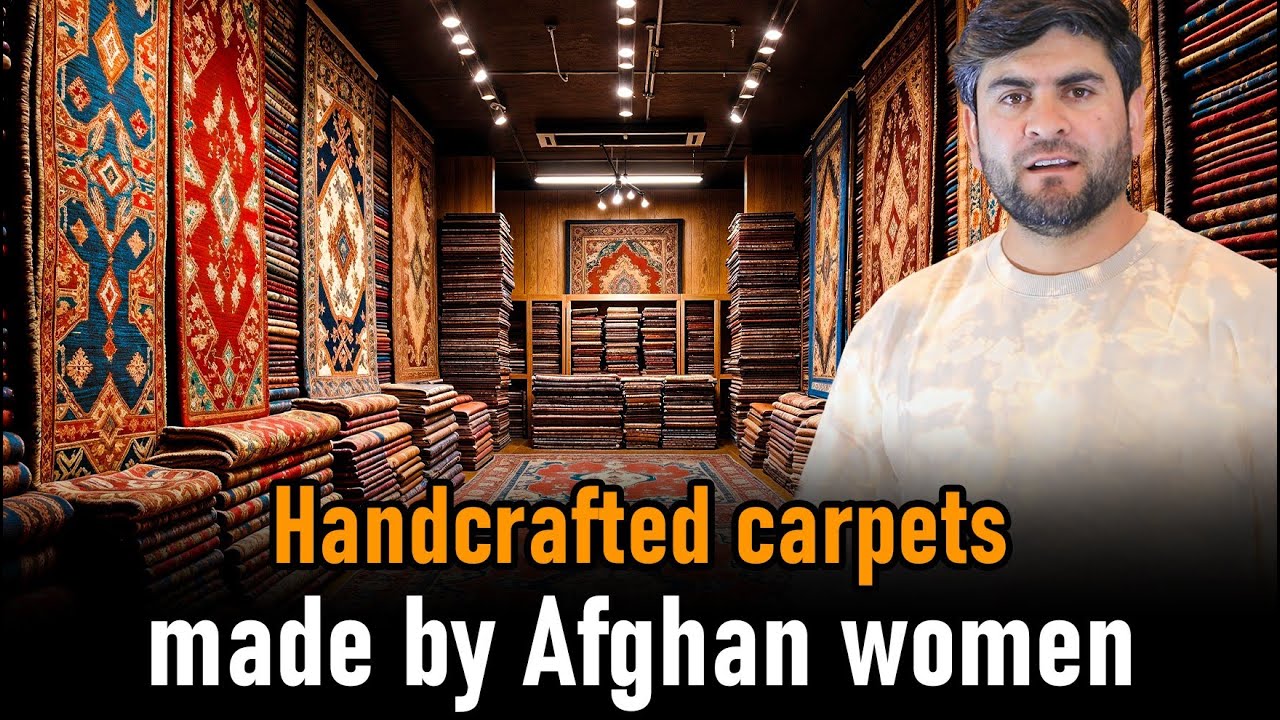 Rural Afghan Women Weaving Timeless Carpets