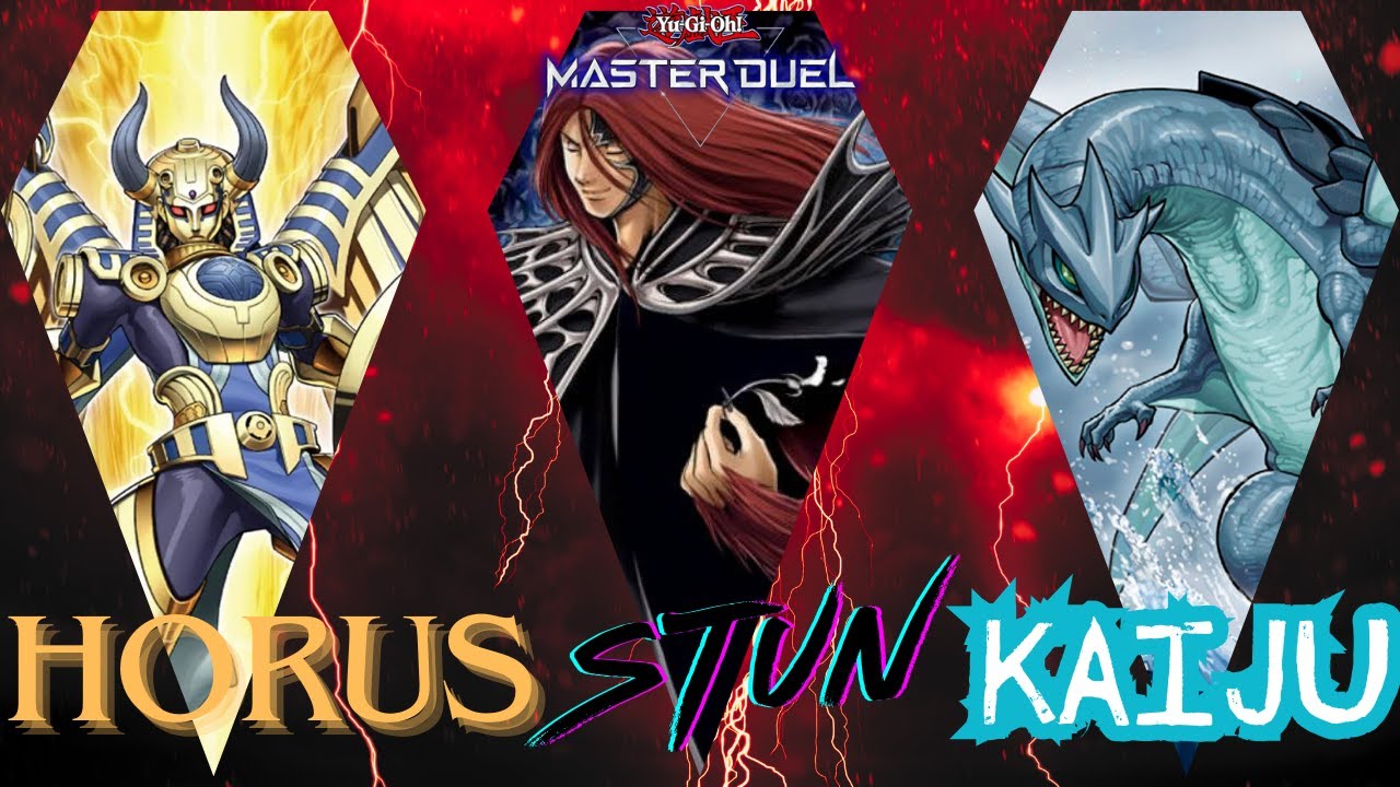 Тройная угроза, сокрушающая мету!!!: Хорус, Стан и Кайдзю | Yu-Gi-Oh! Master Duel