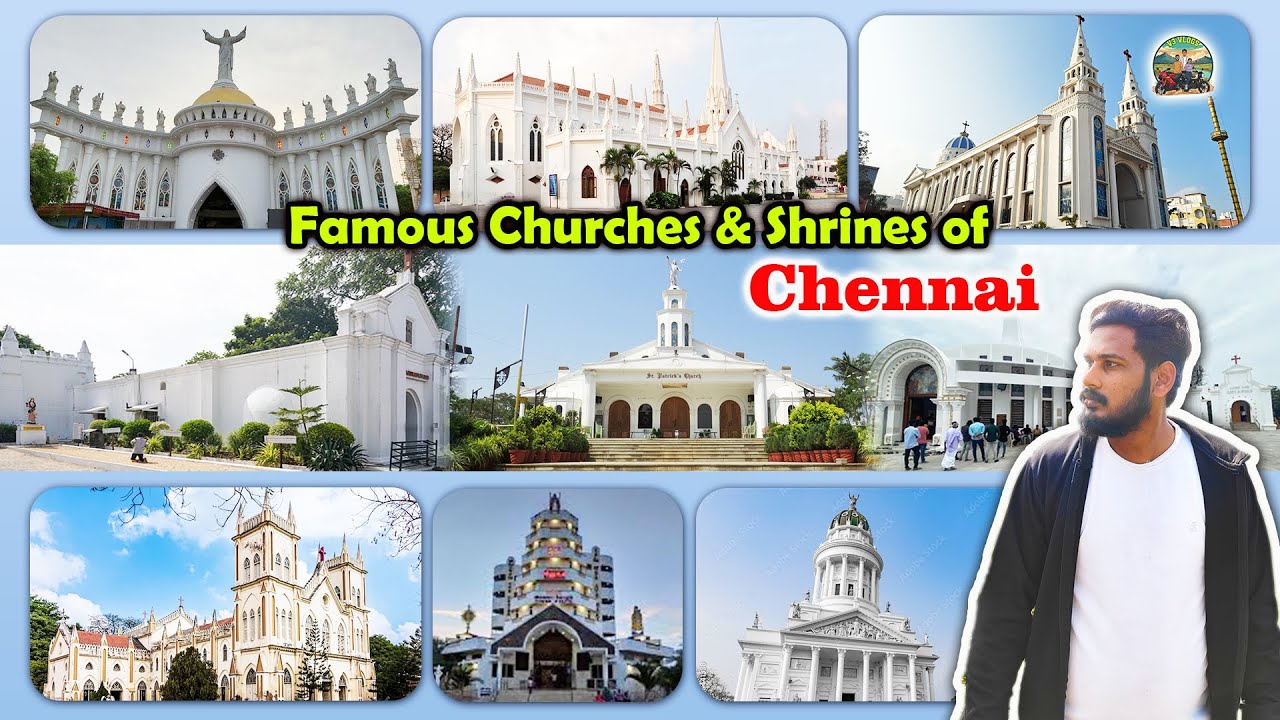 Famous Churches & Shrines of Chennai | The Spiritual Vibe | Year End Ride