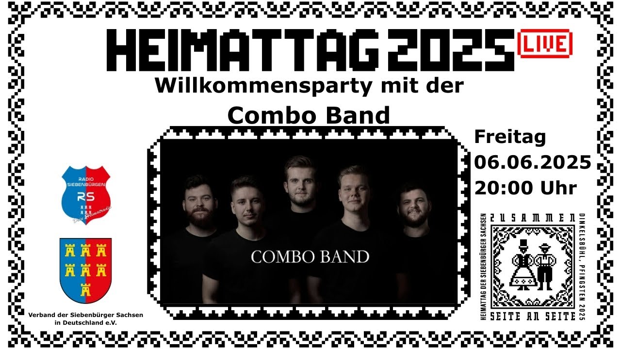 Combo Band | Heimattag der Siebenbürger Sachsen 2025 | Dinkelsbühl